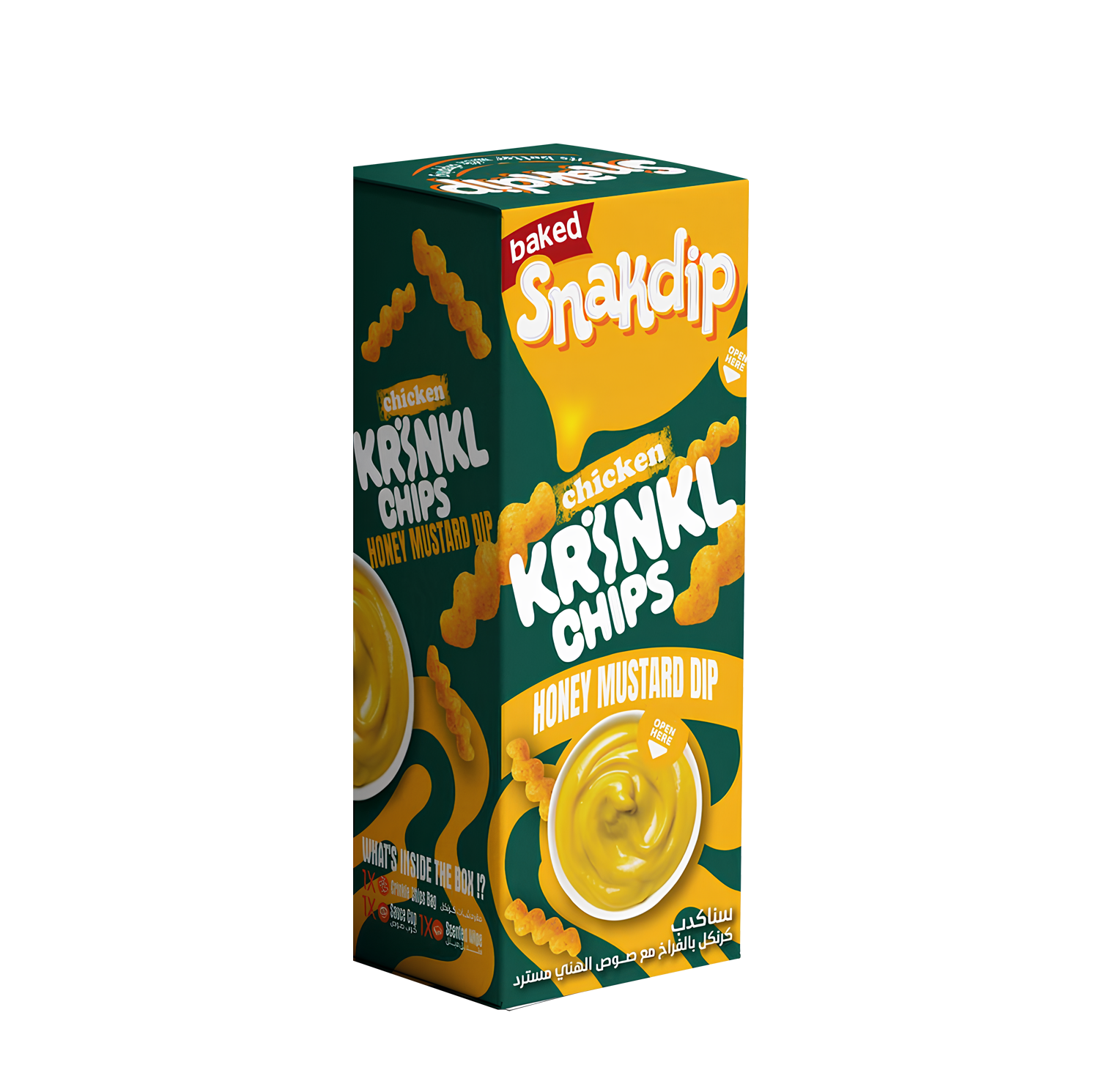 Chicken Krinkl + Honey Mustard Dip